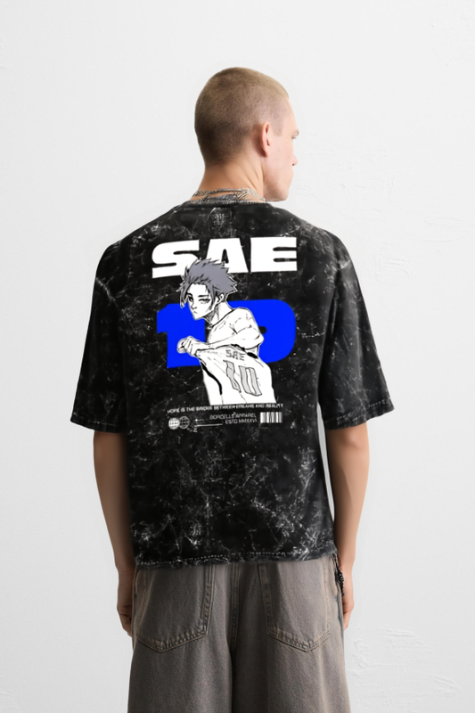Sae Itoshi Acid Washed Oversized Tee NuanceDesigns