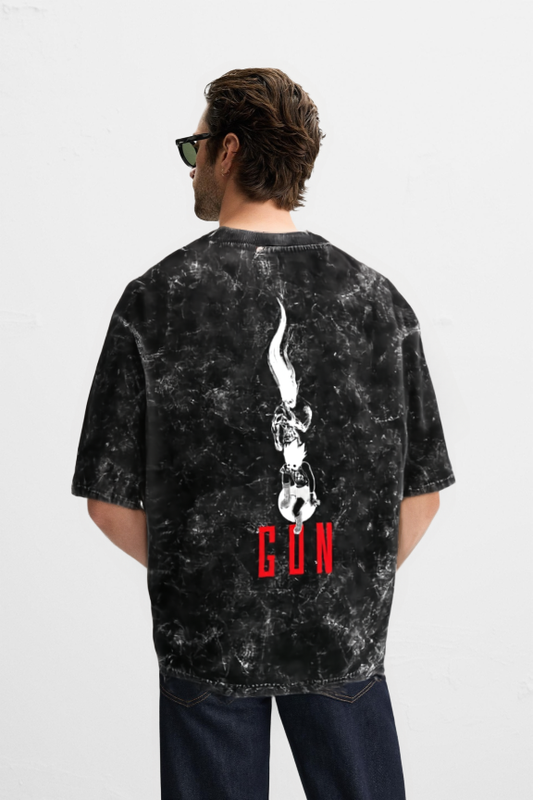 GON Acid Washed Oversized Tee NuanceDesigns