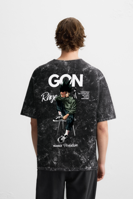 GON Acid Washed Oversized Tee NuanceDesigns