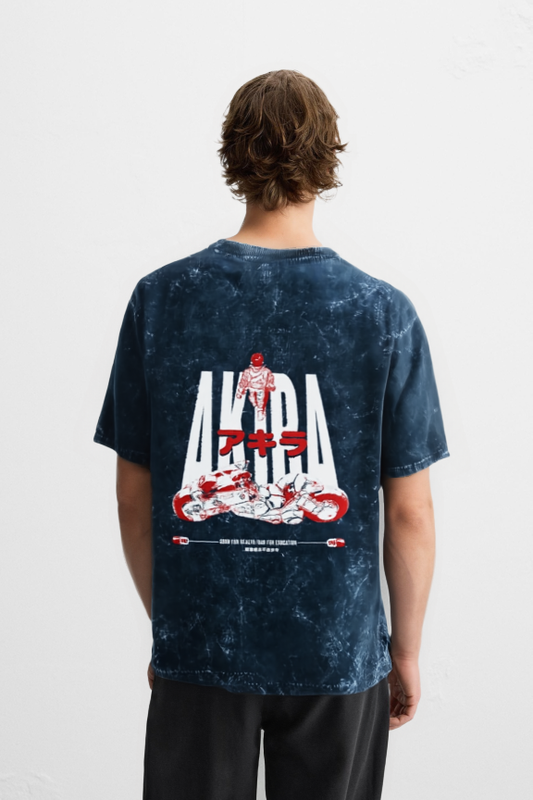 AKIRA Acid Washed Oversized Tee NuanceDesigns