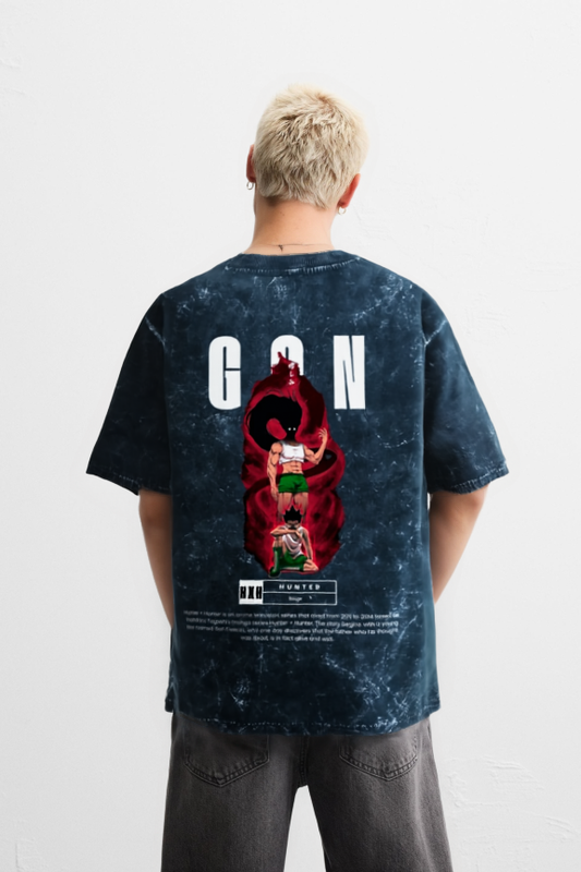 GON Acid Washed Oversized Tee NuanceDesigns